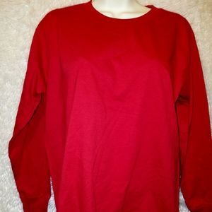 NWOT 2 Long Sleeve Red Tshirts